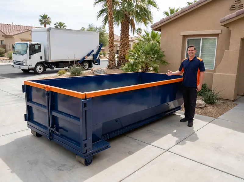 10-Yard Dumpster Rental in Palm Springs, CA